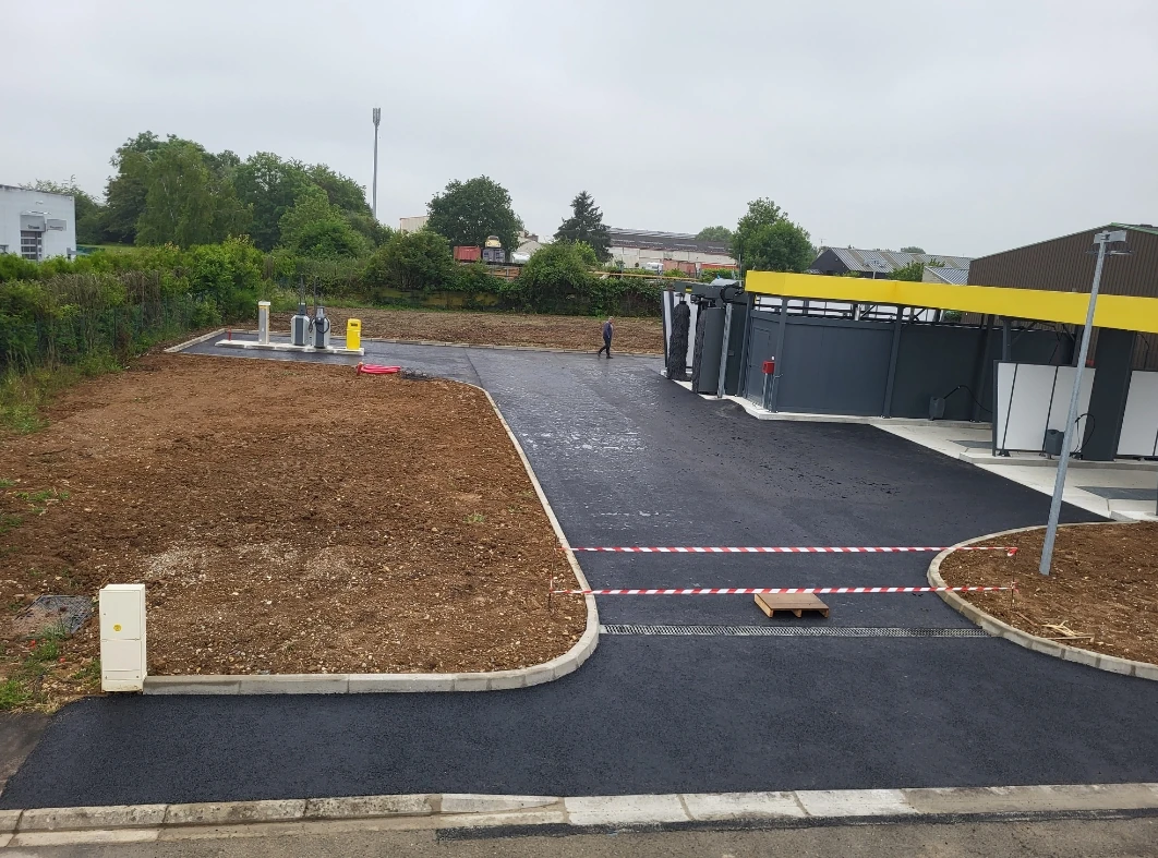 Charron TP : assainissement et VRD à Jouy près de Chartres (28) & Rambouillet (78)